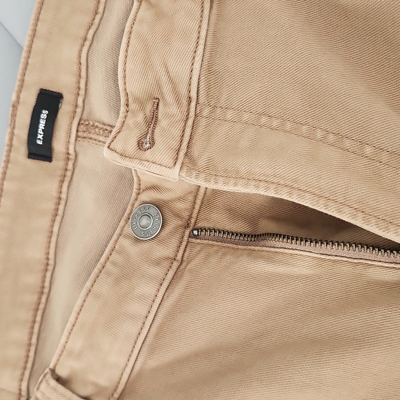 Express Beige Casual Pants - Picture 5 of 7